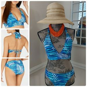 Ralph Lauren Bikini Tropical Leaf Size 6 Small S